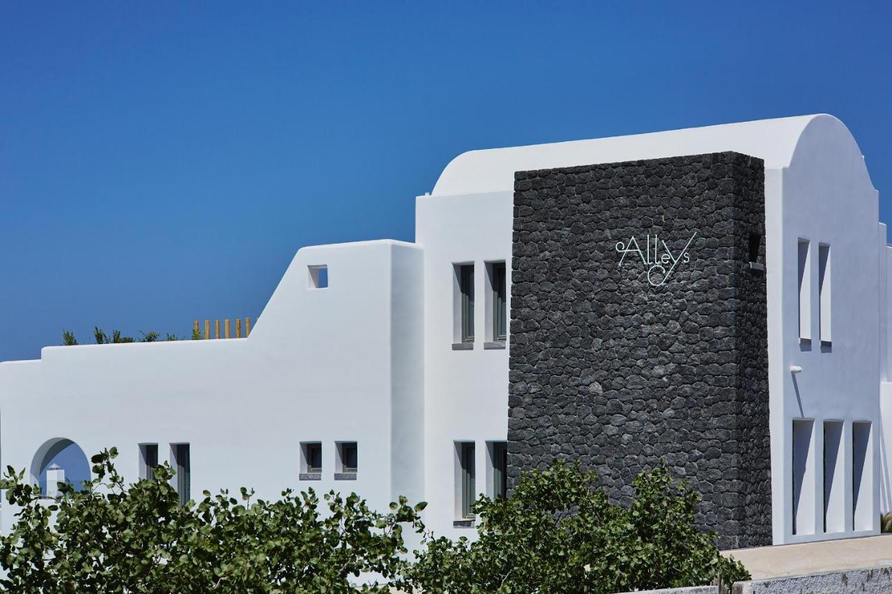 Alleys All-Suite Hotel & Spa Pyrgos Kallistis Bagian luar foto