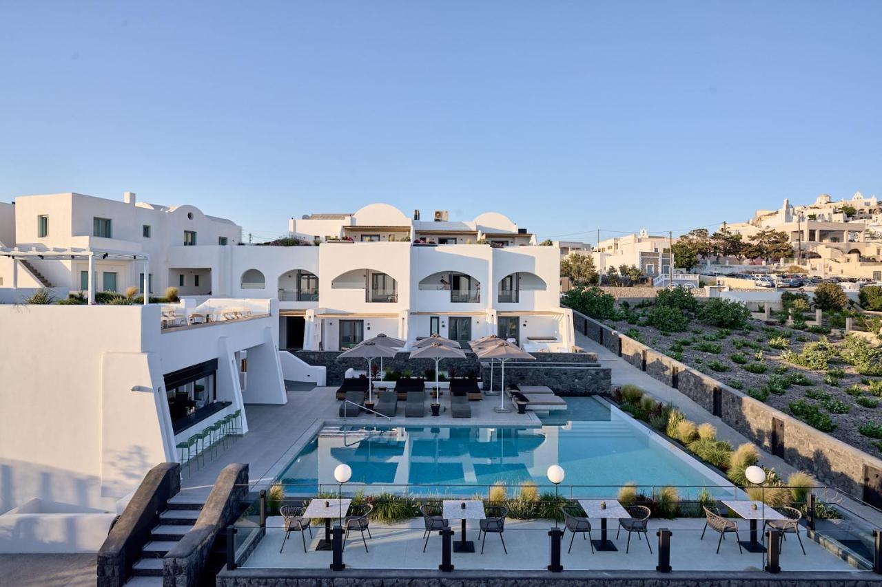 Alleys All-Suite Hotel & Spa Pyrgos Kallistis Bagian luar foto