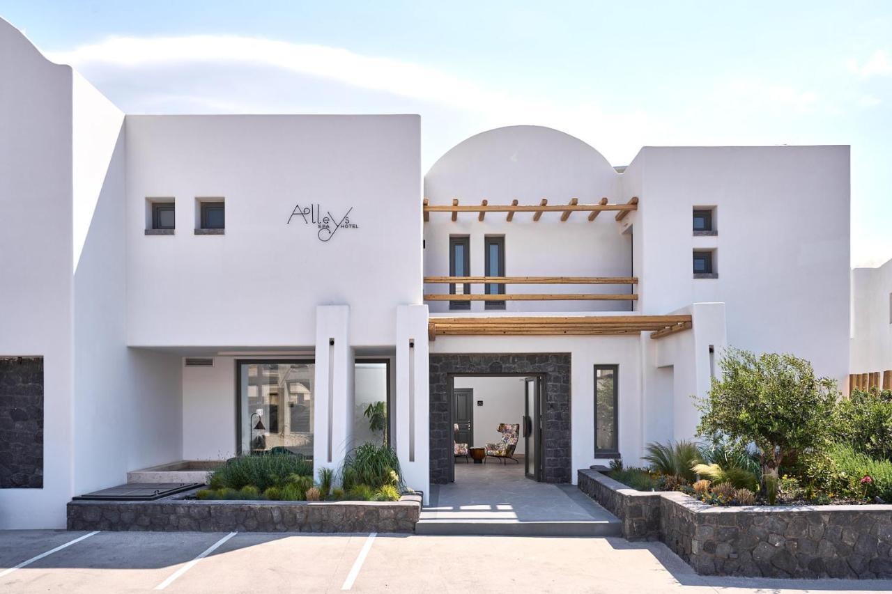 Alleys All-Suite Hotel & Spa Pyrgos Kallistis Bagian luar foto