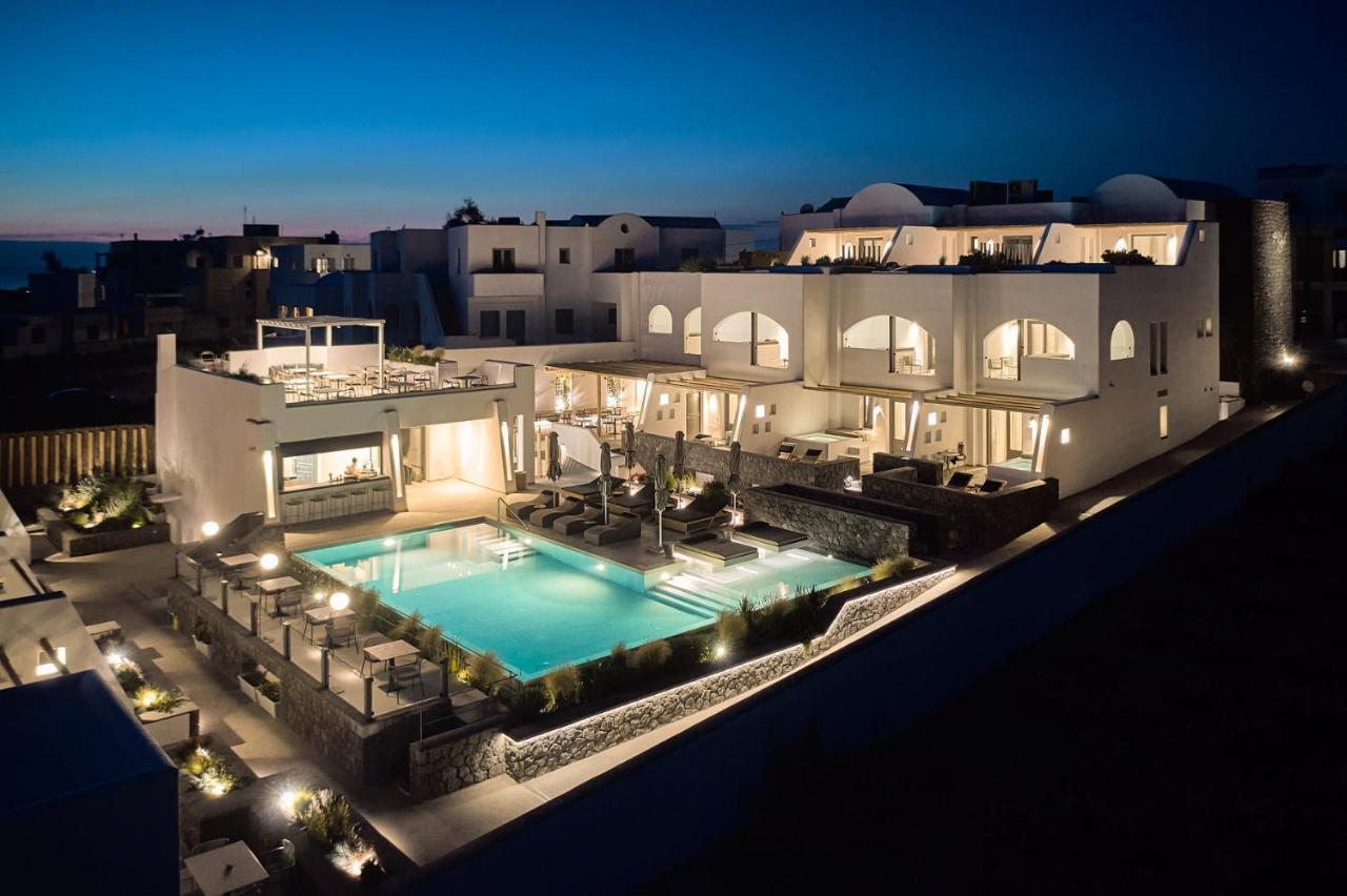 Alleys All-Suite Hotel & Spa Pyrgos Kallistis Bagian luar foto