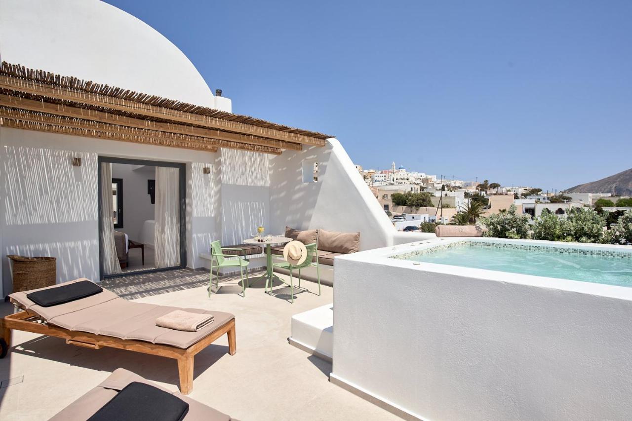 Alleys All-Suite Hotel & Spa Pyrgos Kallistis Bagian luar foto