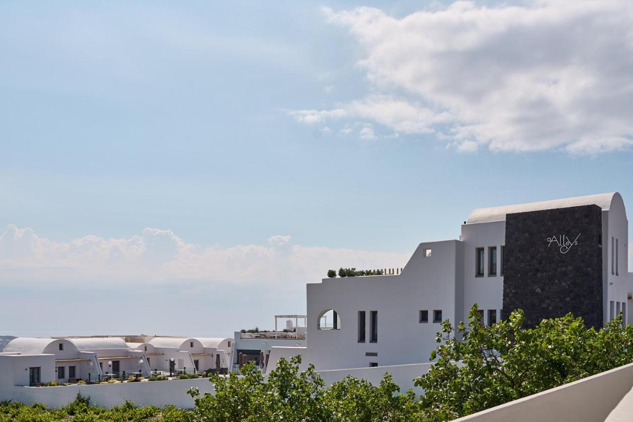 Alleys All-Suite Hotel & Spa Pyrgos Kallistis Bagian luar foto