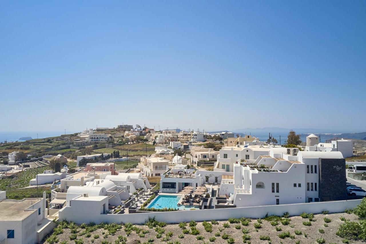 Alleys All-Suite Hotel & Spa Pyrgos Kallistis Bagian luar foto