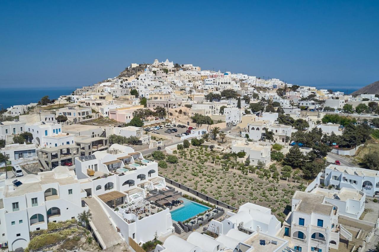 Alleys All-Suite Hotel & Spa Pyrgos Kallistis Bagian luar foto